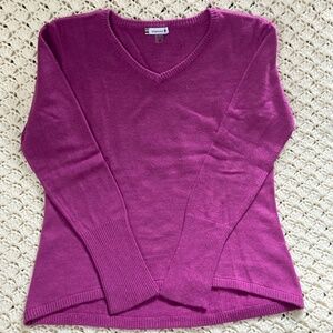 Smartwool V-Neck Sweater - Merino Wool Blend - Women's Size M